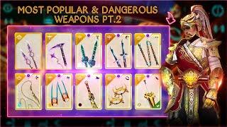 Most Popular and Dangerous Weapons pt2 in Shadow Fight 3 |top 10 best weapon in sf3 |sf3 all weapons