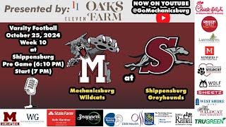 Varsity Football at Shippensburg - Presented by 11 Oaks Farms in Newville - (October 25, 2024)