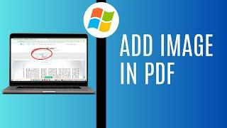 How To Add Image In PDF | Insert Photo On PDF File