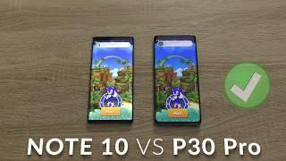 Samsung Galaxy Note 10 vs Huawei P30 Pro - comparison: speed test and comparison