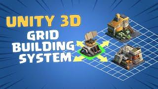 Unity 3D Grid Building System - Easy Tutorial (2025)