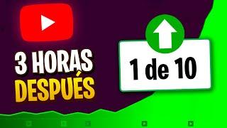 Haz esto 3 HORAS DESPUES de PUBLICAR TUS VIDEOS en YouTube