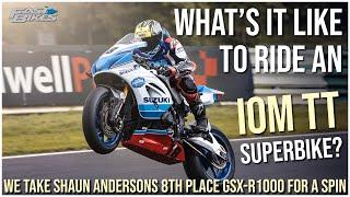 What’s it like to ride an IOM TT Superbike?