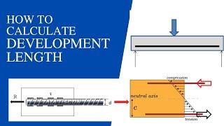 How to Calculate Development Length in Reinforced Concrete? Theoretical Analysis and Code Value.