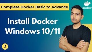 Download and Install Docker on Windows 10 or 11