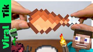 Eat All Animal Meat in Minecraft In Real life | Viral Tik Mukbang ASMR Animation