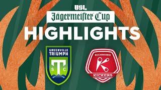 4.27.2024 | Greenville Triumph SC vs. Richmond Kickers - Game Highlights