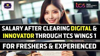 TCS Wings 1 Digital Salary | TCS Innovator Salary for Freshers & Experienced  @RozgarBharatIT