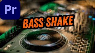 BASS SHAKE EFFECT in Adobe Premiere Pro (2023)