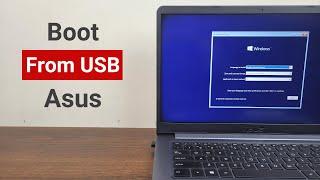 How to Boot from USB Drive on Asus Laptop