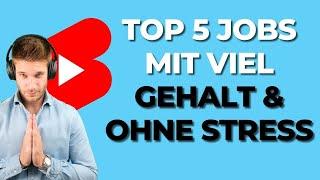 TOP 5 bestbezahlte Berufe ohne Stress! Karriereguru #shorts #youtubeshorts