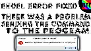 ️ [FIXED] THERE WAS A PROBLEM SENDING COMMAND TO THE PROGRAM (EXCEL ERROR) - BEST TAMIL TUTORIALS