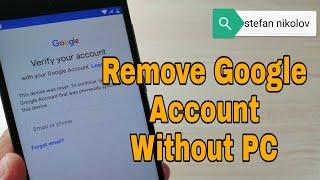 Xiaomi Redmi Go M1903C3GG, Remove Google Account. Bypass FRP, Without PC.