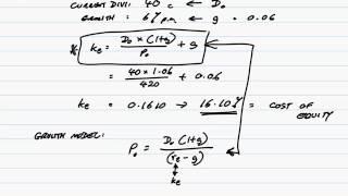 ACCA P4 The Cost of Capital (part 1 - Cost of Equity)