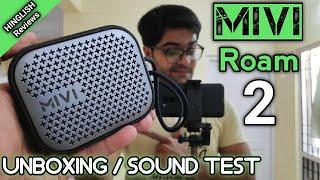 MIVI Roam 2 Wireless Bluetooth Speaker  Best Bluetooth Speaker Under 1500 ‍️‍️