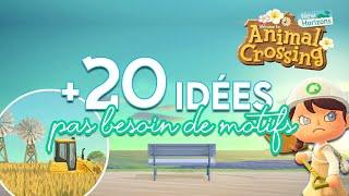 +20 IDÉES DÉCO SANS MOTIFS ET FACILES A REFAIRE  - ANIMAL CROSSING NEW HORIZONS