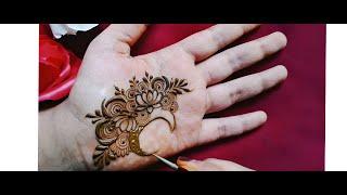 Beautiful ramzan special mehndi design / simple and easy mehndi design for eid 2025 step by step