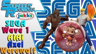 Jakks SEGA: Super Monkey Ball AiAi/Streets of Rage Axel/Altered Beast Werewolf Review [Soundout12]