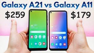 Samsung Galaxy A21 vs Samsung Galaxy A11 - Who Will Win?