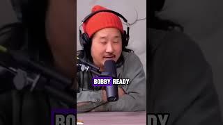 Andrew Santino Impersonating Bobby Lee and Bobby's Mother  | Credit: Bad Friends