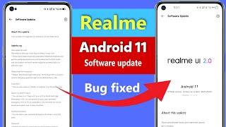 How to fix software update section bug in all realme phones