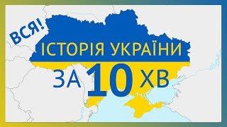 Історія України за 10 хвилин / Українська історія / History of Ukraine (english subtitles) ЗНО