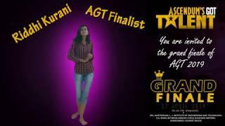 Meet Riddhi Kurani, the finalist of Ascendum Got Talent - Season 1