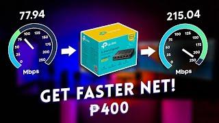 Faster Internet for Cheap: Using Network Switch | Hardware Sugar