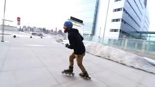 Inline Skating on Wizard Skates