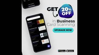 Covve Business Card Scanner - 20% Offer (Square Video)