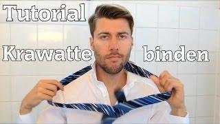 KRAWATTE BINDEN [ Tutorial ] Wie bindet man eine Krawatte?  [ Schnell & Einfach ]