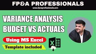 Variance Analysis Example Actuals vs Budget