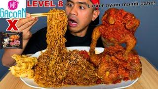 GakNgotak! MUKBANG 6 BUNGKUS MIE GACOAN LV 8 DAN MIE SAMYANG MANDI CABE!