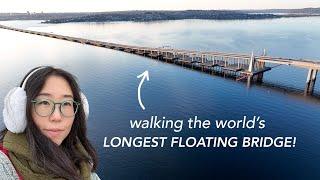 I walked across the World’s Longest Floating Bridge... turns into a 7-hour journey