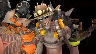 [SFM] Overwatch- Junkrat Steals McCree's Hat