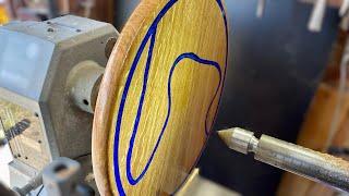 How to Make a Cutting Board with a Lathe / Woodturning Project