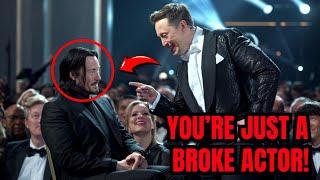 Elon Musk Mocks Keanu Reeves – Immediately Regrets It When He Fires Back!