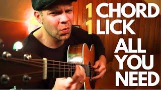 Play THIS EASY Lick on ACOUSTIC Guitar 