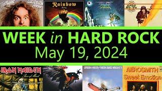 WEEK in HARD ROCK - May 19, 2024 ⭐ AC/DC ⭐ IRON MAIDEN ⭐ RAINBOW ⭐ TED NUGENT⭐ AEROSMITH  URIAH HEEP