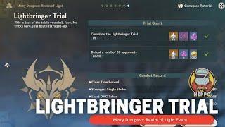 Lightbringer Trial - Misty Dungeon: Realm of Light Genshin Impact