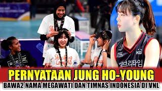 PUBLIK KOREA GEMPAR!! | PENGAKUAN JUNG HO YOUNG HEBOHKAN VOLI KOREA! - BAWA2 NAMA MEGA & INDONESIA