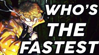 Who is The Fastest Character in Demon Slayer?