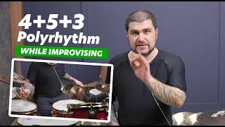 4 + 5 + 3 Polyrhythm While Improvising (I asked Alex Cohen what he's practicing lately)