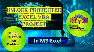 Unlock Protected Excel VBA Project Without Password.| Remove VBA Project Password.