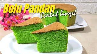 RESEP BOLU PANDAN PANGGANG || 4 TELUR || LEMBUT DAN ENAK