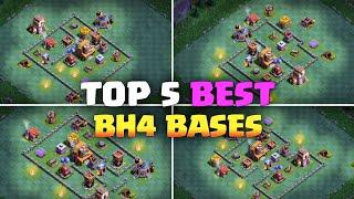 Best Bh4 base layout with link.Top5 New builder hall 4 bases.