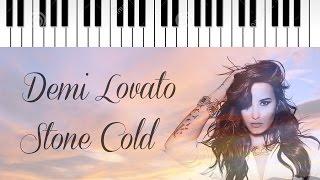 Demi Lovato | Stone Cold | Piano Instrumental Lyrics