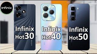 Infinix Hot 50 Vs Infinix Hot 40 Vs Infinix Hot 30 | Specs review