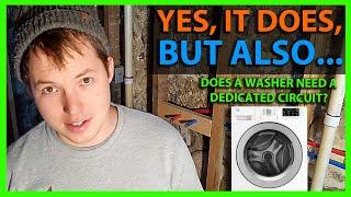 Does a Washing Machine Need a Dedicated Circuit?