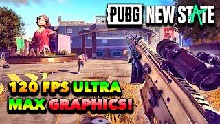 PUBG NEW STATE ULTRA REALISTIC 120 FPS MAX GRAPHICS GAMEPLAY! (ULTRA HD GRAPHICS)